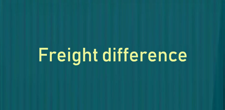Freight difference
