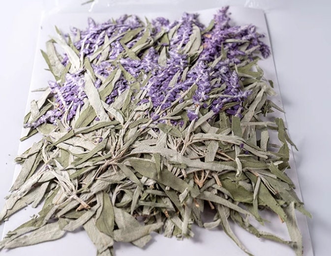 Purple Pressed Flower Stems - 12 PCS Dry Flower Pack