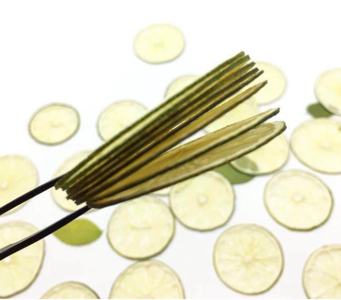 Pressed Lime, Dried lemon Fruit Set (2 PCS)